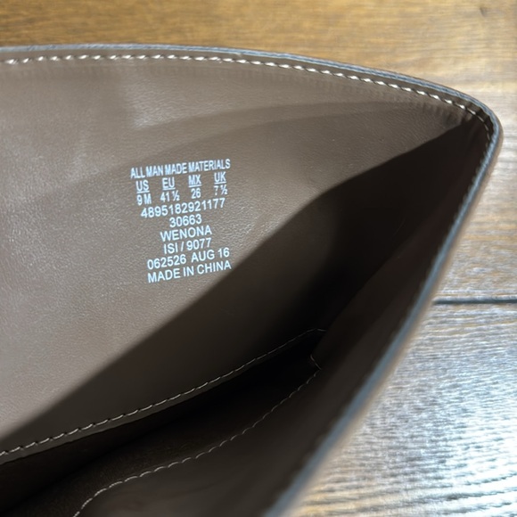 boots women’s 9 size 9m wenona brown Joe boxer - Picture 8 of 10